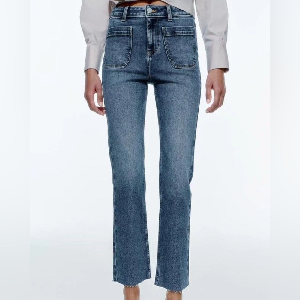 Zara _ Z1975 HIGH-WAIST MINI FLARE